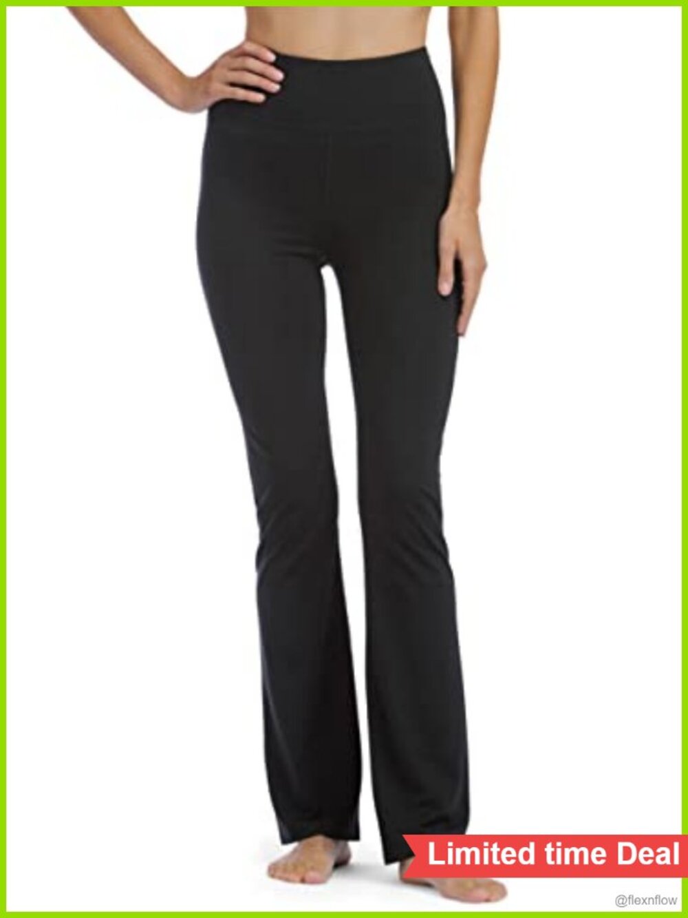 Women's High Waisted Bootcut Yoga Pants Ecofabric Athletic Leggings